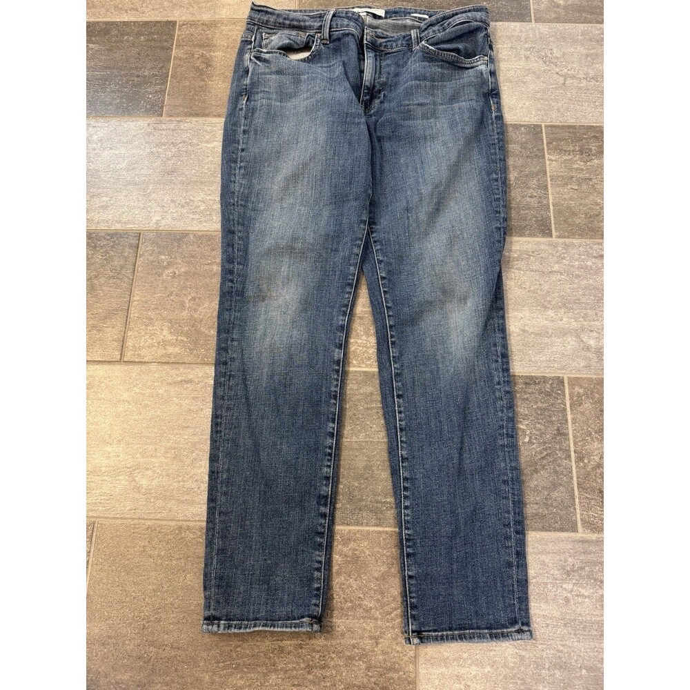 Velvet by Graham and Spencer Women's Jeans Mid-Wash Straight Leg, Size 30